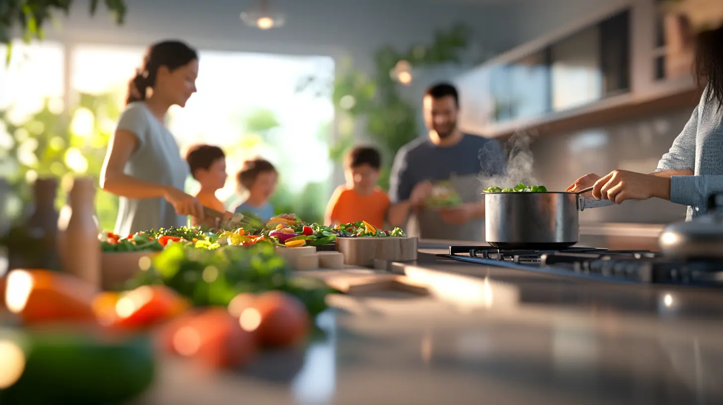 5 idées pour cuisiner en famille en moins de 30 minutes